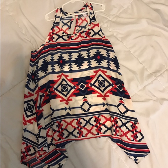 Red, White, and Blue tank top. - Picture 1 of 1