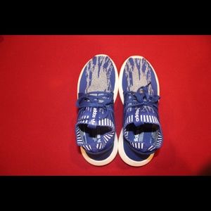 Blue and Grey Adidas