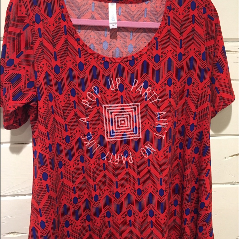 LuLaRoe Promo tee