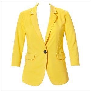 Winter Sale ❄️ Luii 3/4 Ponte Single Button Blazer
