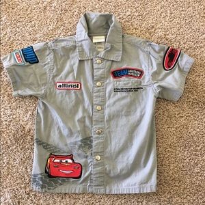 Disney Store Boys Shirt - Lightning McQueen
