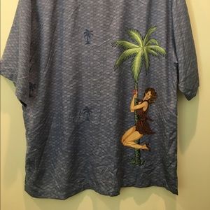 Tommy Bahama 100% silk shirt