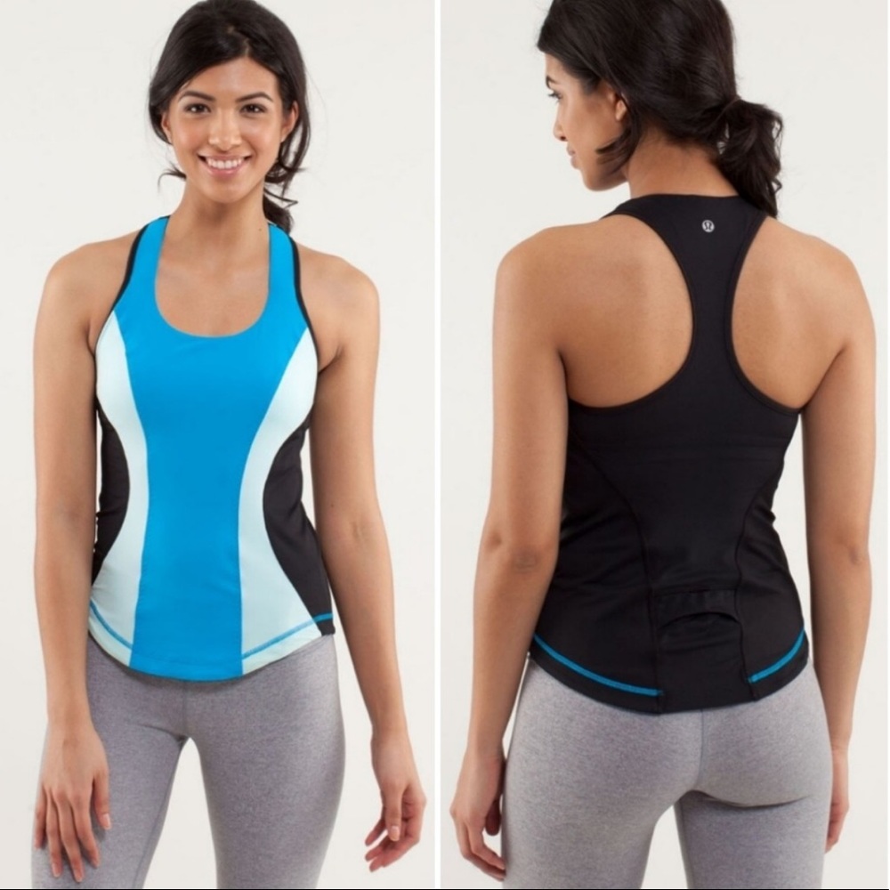 Lululemon Cardio Kick Color Block Tank