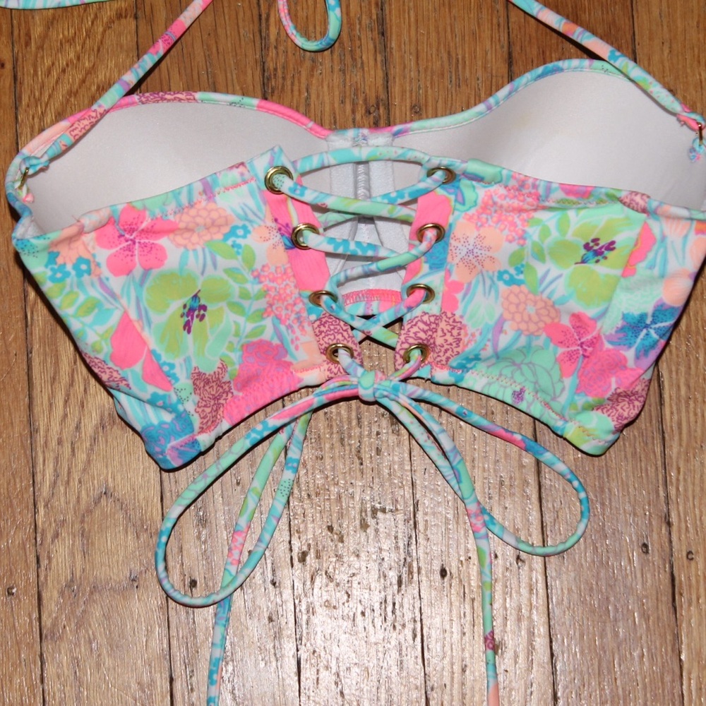 VS Bikini Top with Corset Back