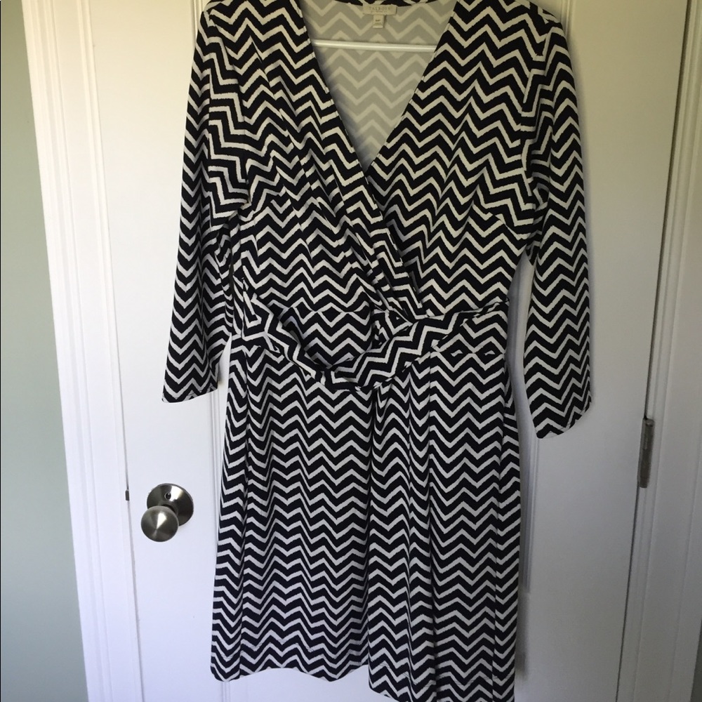 Petite wrap dress