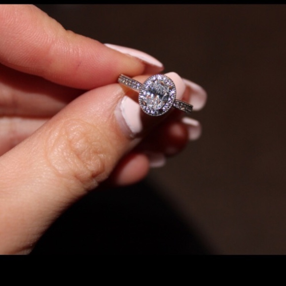 Vintage Elegance Pandora Ring Size 6