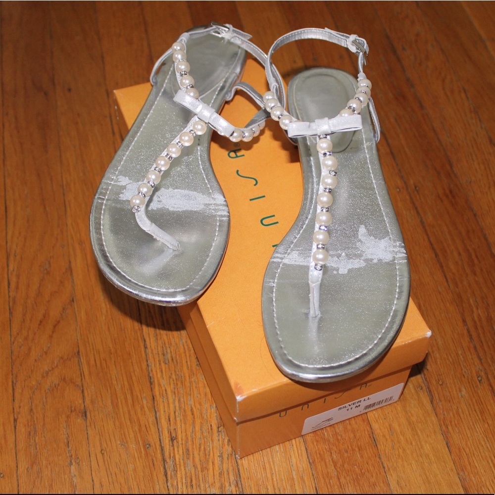 Unisa Silver Sandals