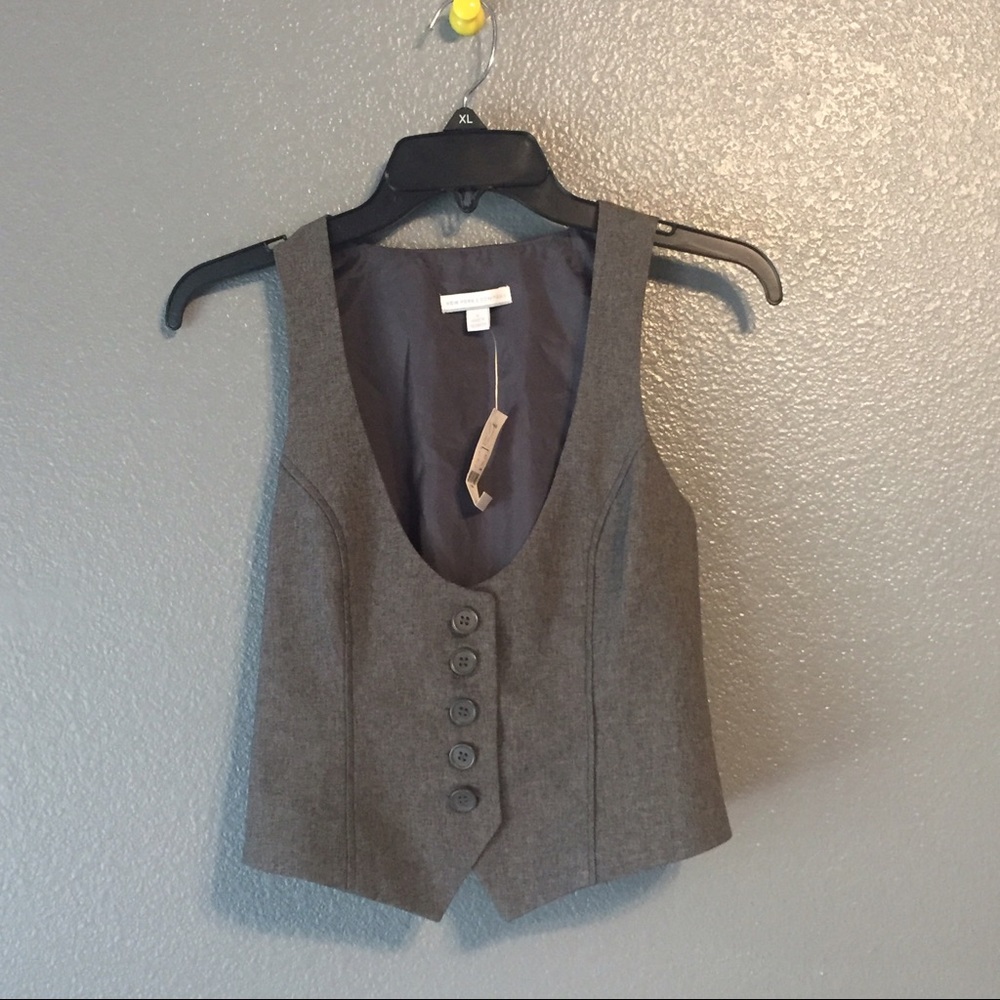 NY&C Gray Vest