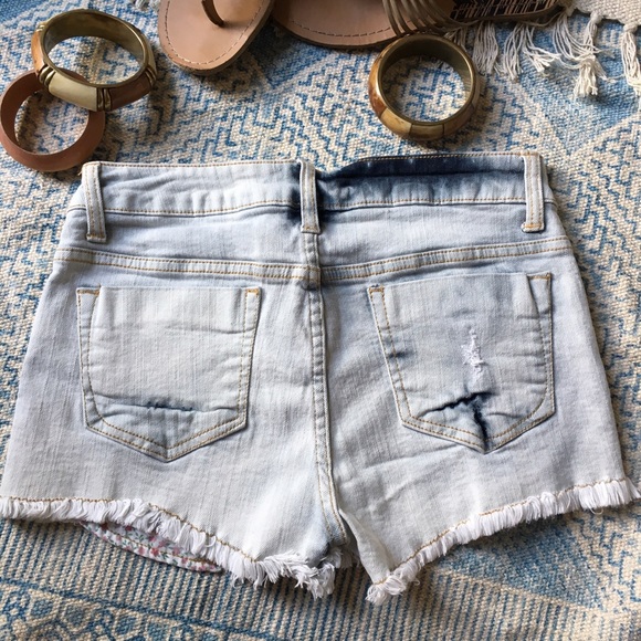 stretch denim shorts sz 26, 27, S, 0, 2 - Picture 4 of 4