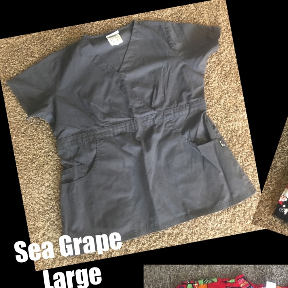 Large scrub top