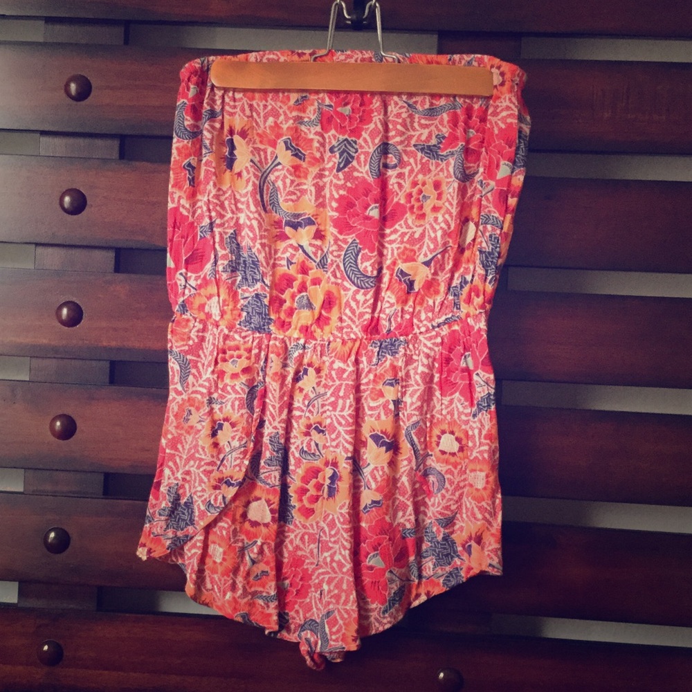 Flowered Billabong romper