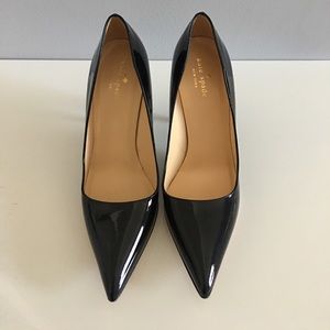 Brand new black Kate Spade patent heels