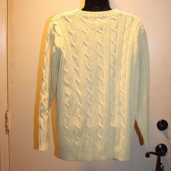 SOLD Vintage LAUREN Ralph Lauren cable knit - Picture 5 of 8