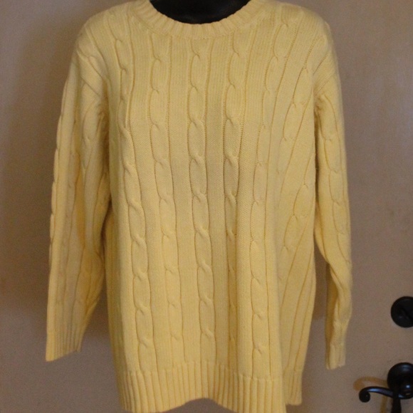 SOLD Vintage LAUREN Ralph Lauren cable knit - Picture 7 of 8