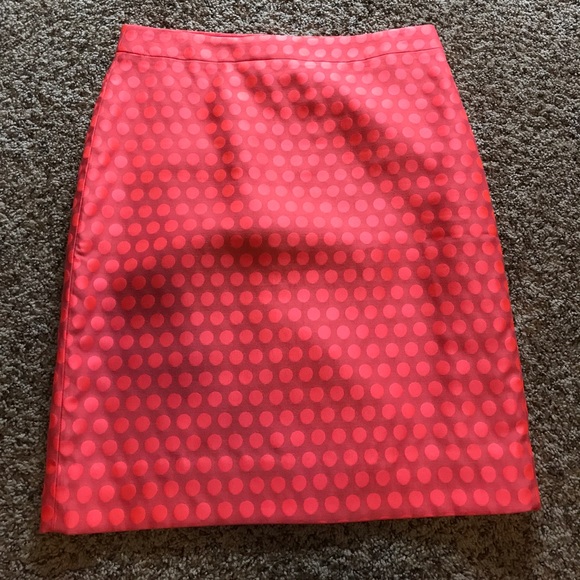 J. Crew Dresses & Skirts - J. Crew polka dot pencil skirt