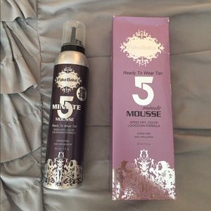 Fake bake-5 min mousse