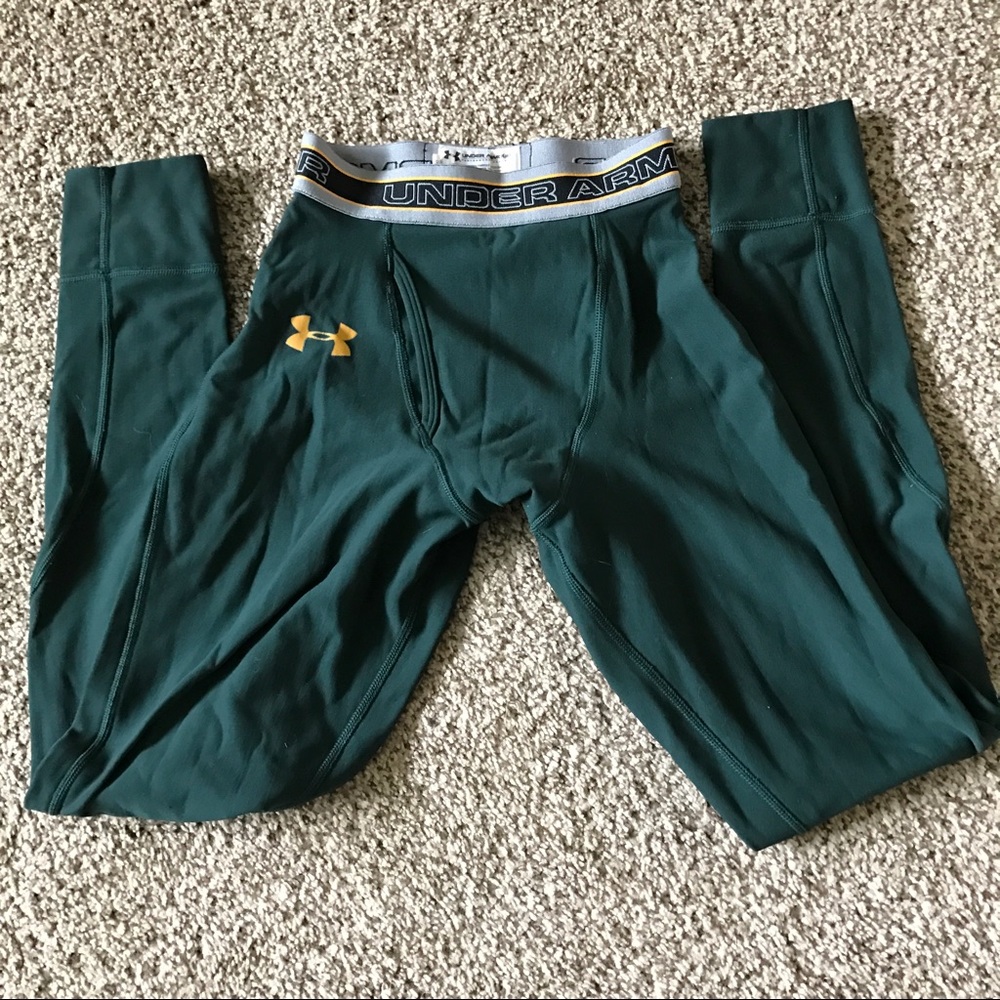 Dark Green Under Armour Leggings