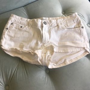 White shorts