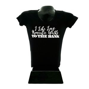 Ladies Graphic Silk Screen Print Tee Shirt
