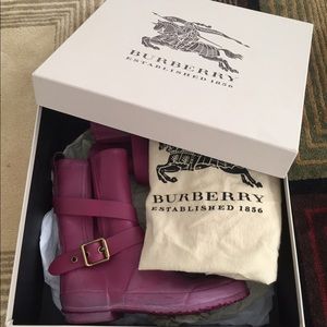 100% Authentic BBR Mid  Buckle Ribber Rain-boot.