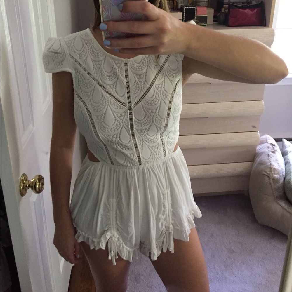 White Romper