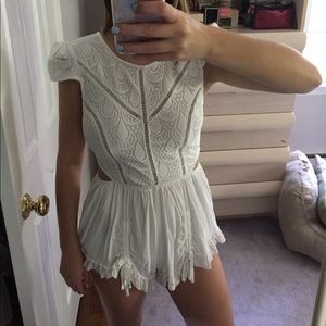 White Romper