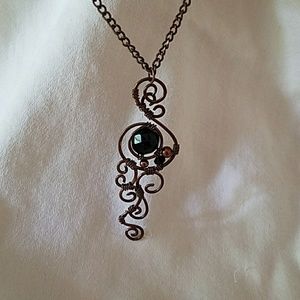 Hand made copper pendant