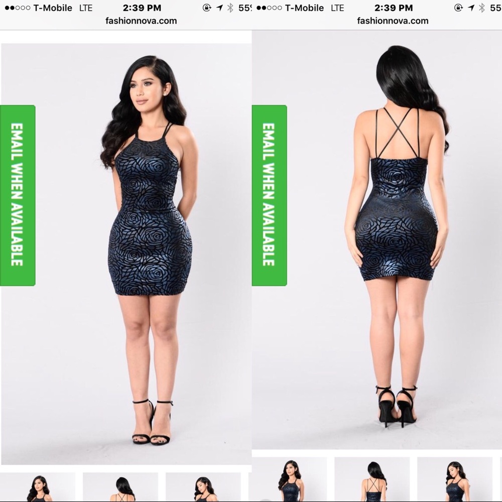 Solitaire Dress Midnight