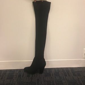 MIA Emilia Thigh High black boots