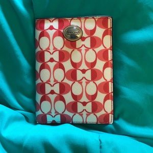 Coach passport cover