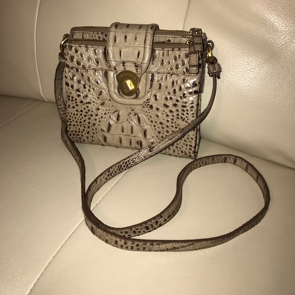 Brahmin Tan Crossbody