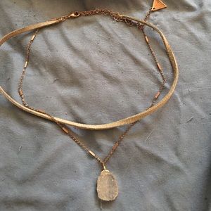 Anthropologie stone choker!