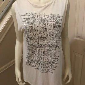 Haute Hippie open back tank