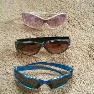 3 pairs of cool sunglasses