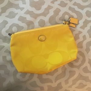 Coach cosmetic bag