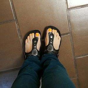 Earth Leather Sandals size 9