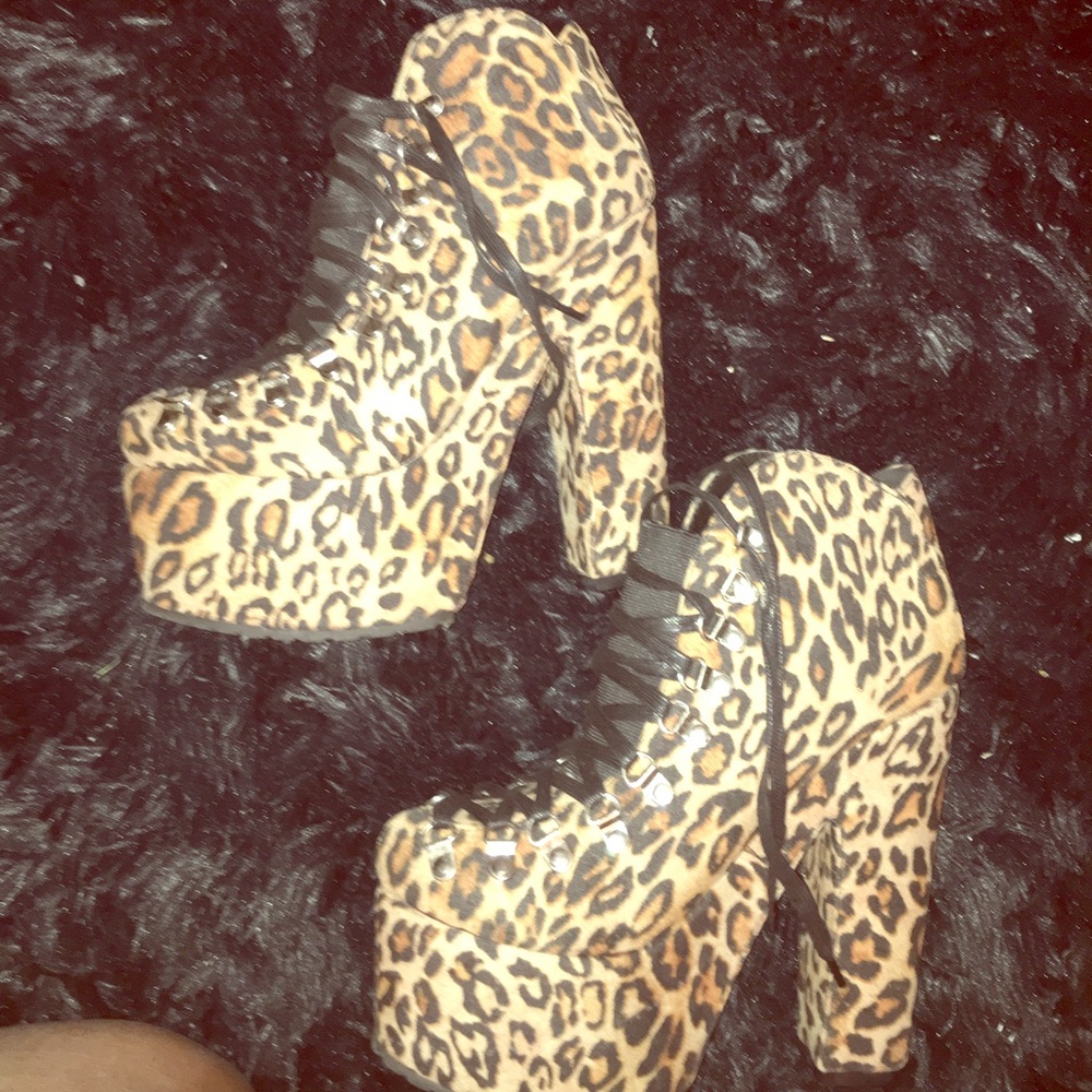 Leopard Booties