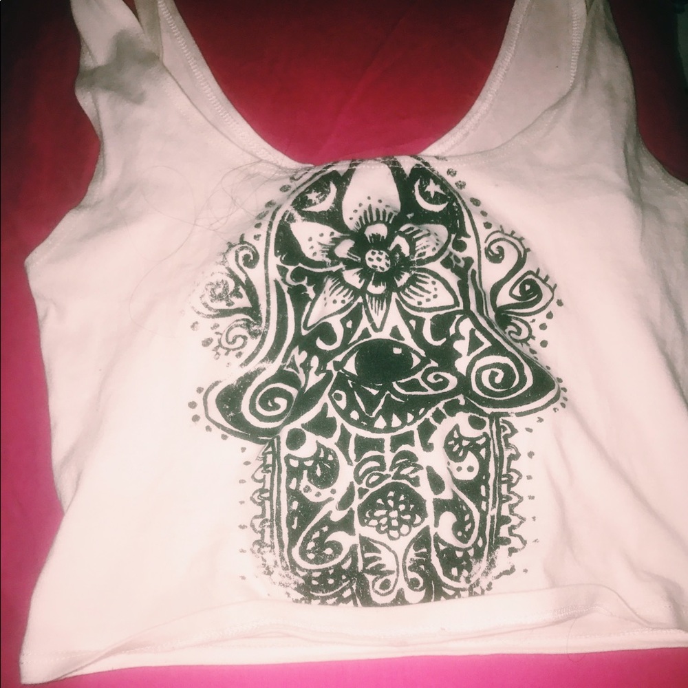 HAMSA graphic tank top
