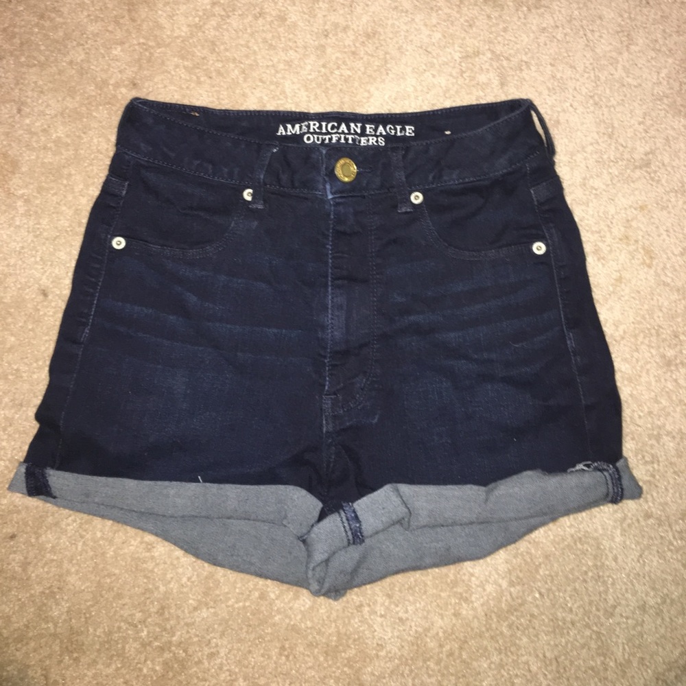 High-rise super stretch AE shorts