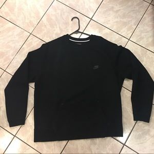 Nike Black Crewneck Pocket Sweater
