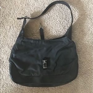 Black Gucci purse