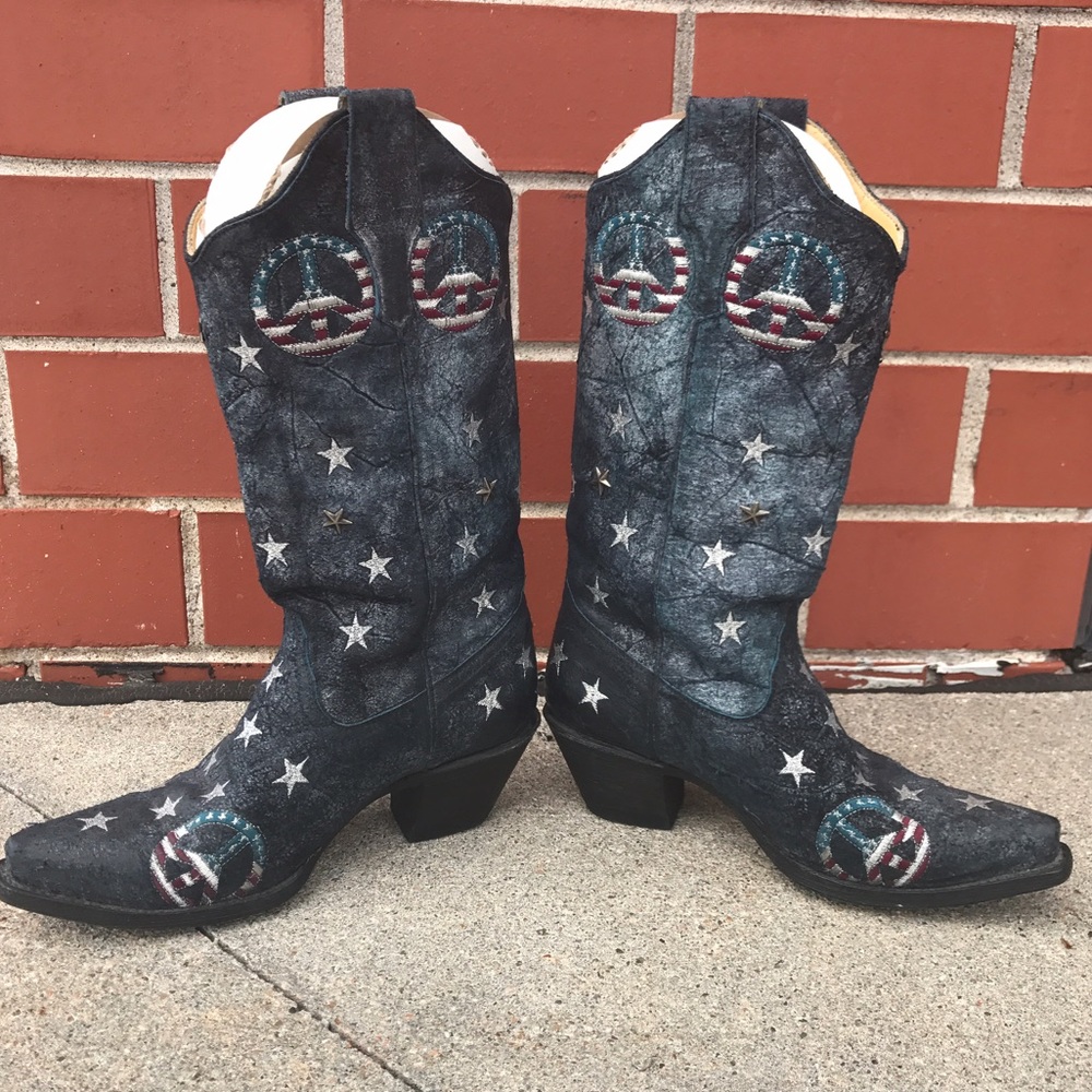 Patriotic Corral boots 🇺🇸