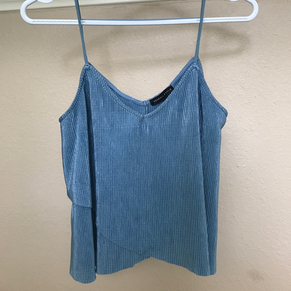 Kendall & Kylie Pleated Cami Top