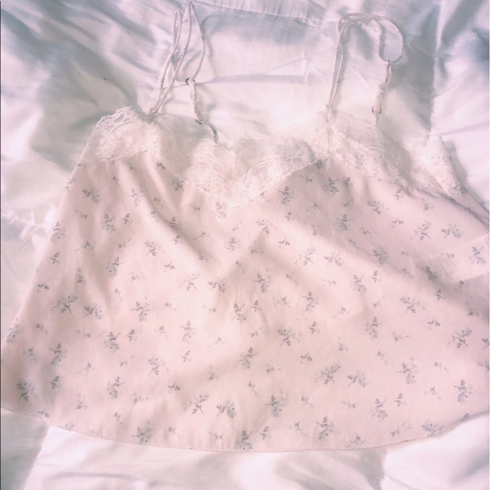 Floral tank top