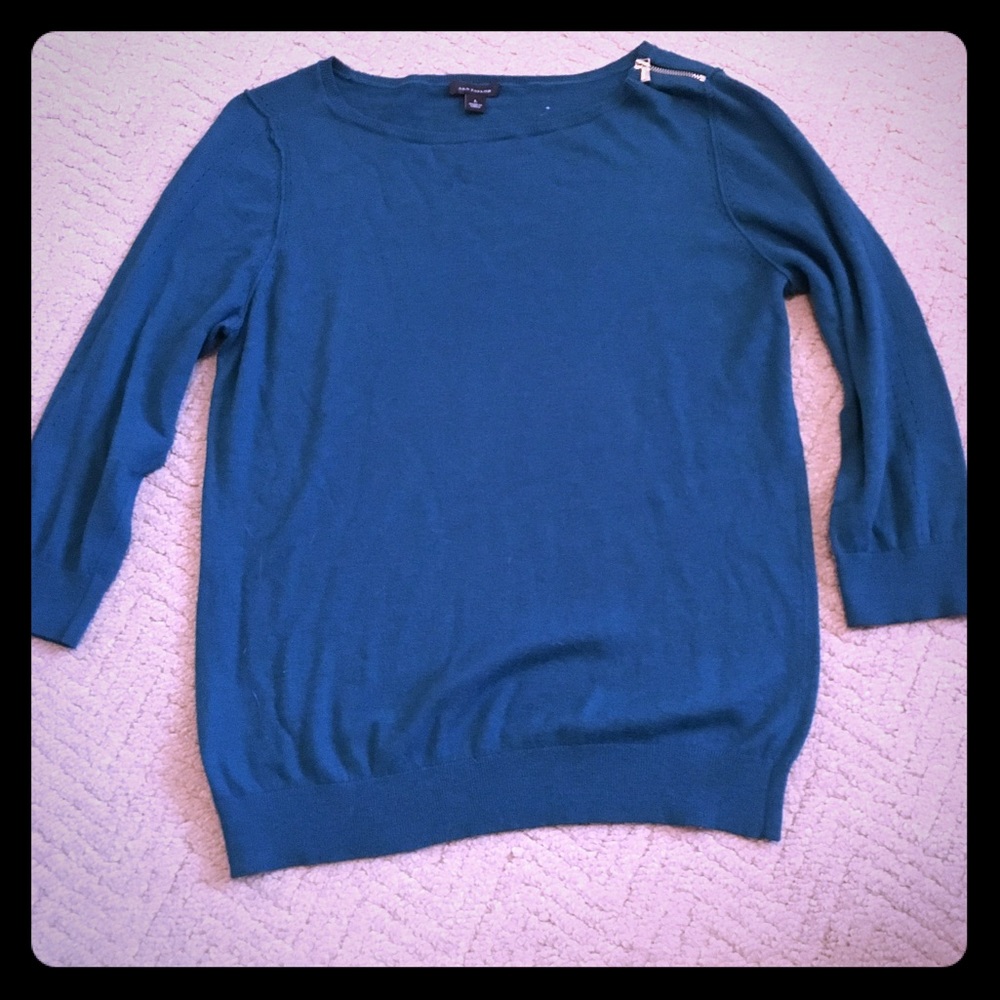 Greenish Blue Ann Taylor Sweater