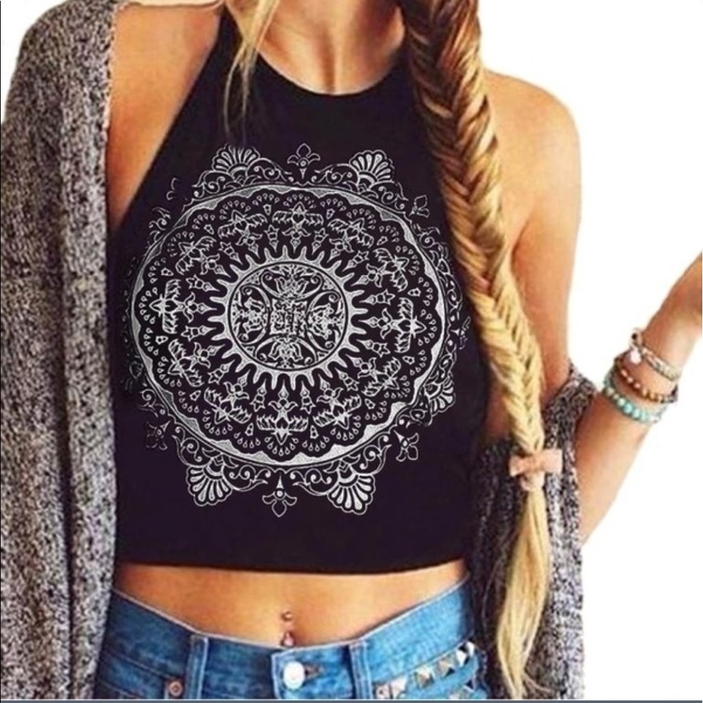 Crop Halter Top