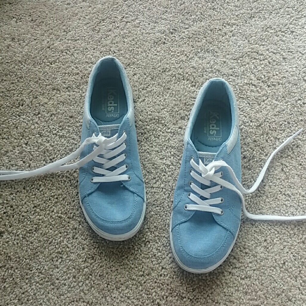 Keds Ortholite Denim Womens Athletic Shoes