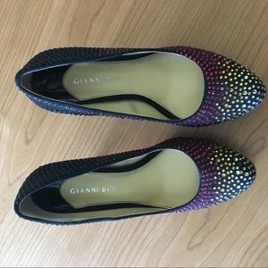 Gianni Bini bedazzled shoes