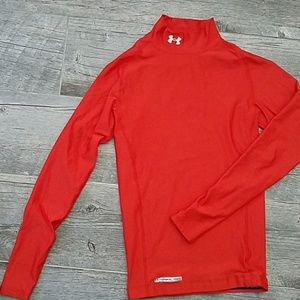 Under Armour cold gear compression mock turtleneck