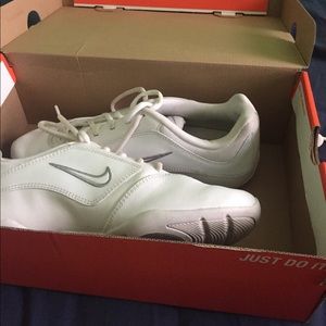 White Nike Cheer Shoes